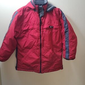 Vintage Nike  Red and Gray Jacket